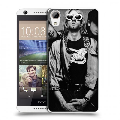 Дизайнерский силиконовый чехол для HTC Desire 626