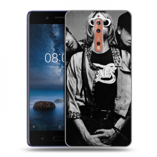 Дизайнерский пластиковый чехол для Nokia 8