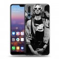 Дизайнерский силиконовый с усиленными углами чехол для Huawei P20 Pro