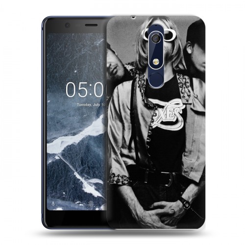 Дизайнерский пластиковый чехол для Nokia 5.1