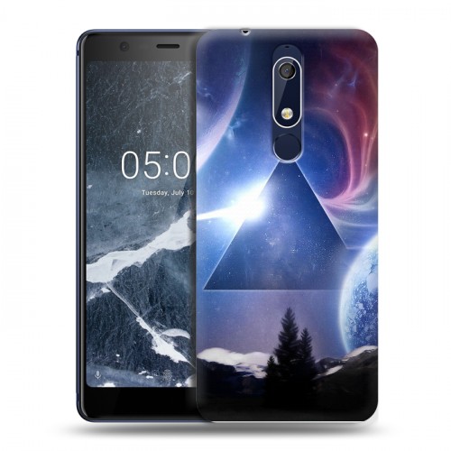 Дизайнерский пластиковый чехол для Nokia 5.1