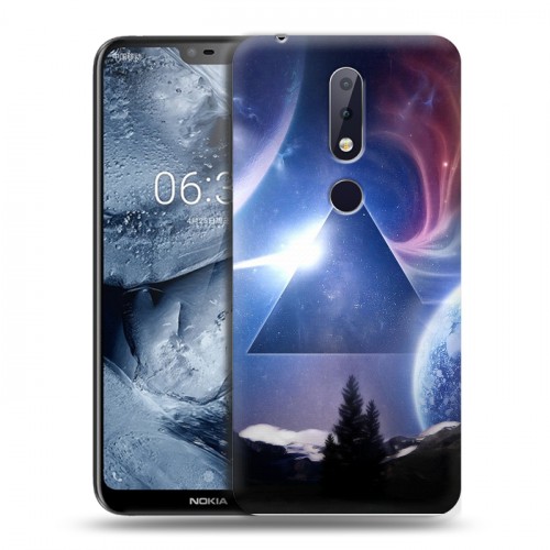 Дизайнерский силиконовый чехол для Nokia 6.1 Plus