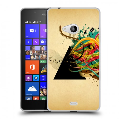 Дизайнерский пластиковый чехол для Microsoft Lumia 540