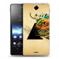 Дизайнерский пластиковый чехол для Sony Xperia TX