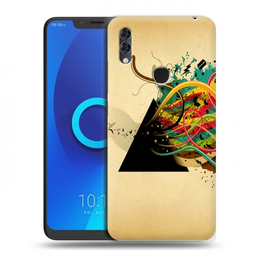 Дизайнерский силиконовый чехол для Alcatel 5V