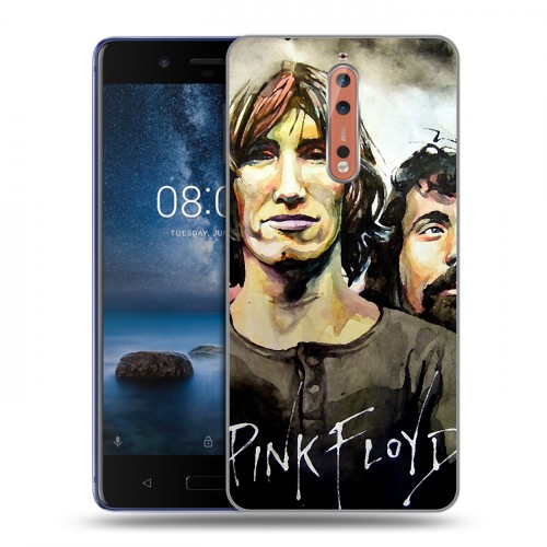 Дизайнерский пластиковый чехол для Nokia 8