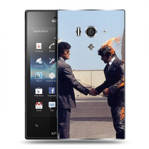 Дизайнерский пластиковый чехол для Sony Xperia acro S