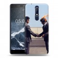 Дизайнерский пластиковый чехол для Nokia 5.1