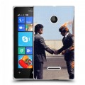 Дизайнерский пластиковый чехол для Microsoft Lumia 435