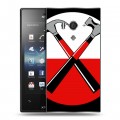 Дизайнерский пластиковый чехол для Sony Xperia acro S