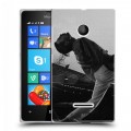 Дизайнерский пластиковый чехол для Microsoft Lumia 435