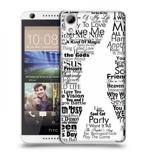 Дизайнерский силиконовый чехол для HTC Desire 626