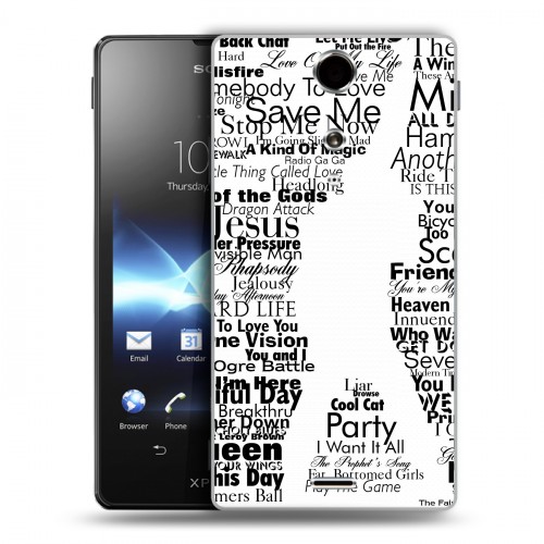 Дизайнерский пластиковый чехол для Sony Xperia TX