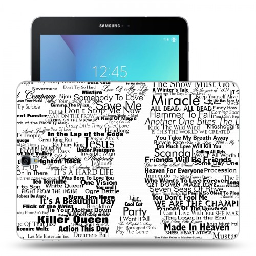 Дизайнерский силиконовый чехол для Samsung Galaxy Tab S3