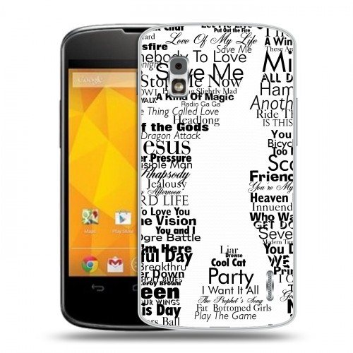 Дизайнерский пластиковый чехол для LG Google Nexus 4