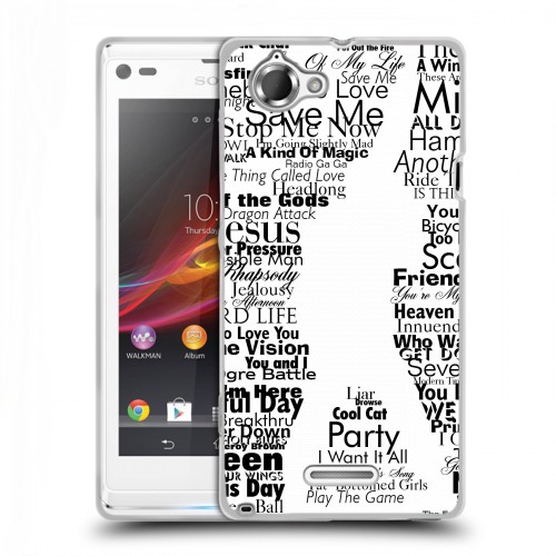 Дизайнерский пластиковый чехол для Sony Xperia L