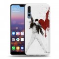 Дизайнерский силиконовый с усиленными углами чехол для Huawei P20 Pro