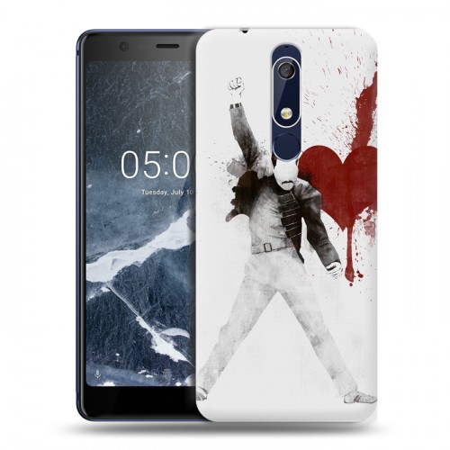 Дизайнерский пластиковый чехол для Nokia 5.1