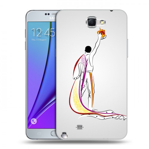 Дизайнерский пластиковый чехол для Samsung Galaxy Note 2