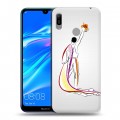 Дизайнерский пластиковый чехол для Huawei Y6 (2019)