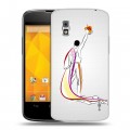 Дизайнерский пластиковый чехол для LG Google Nexus 4