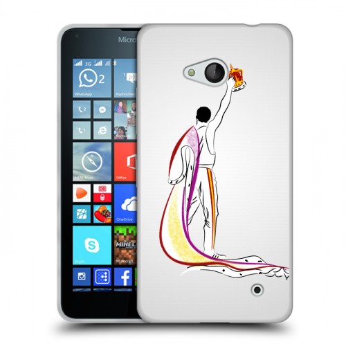 Дизайнерский пластиковый чехол для Microsoft Lumia 640