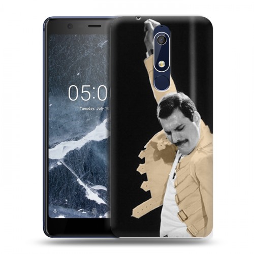 Дизайнерский пластиковый чехол для Nokia 5.1