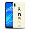 Дизайнерский пластиковый чехол для Huawei Y6 (2019)