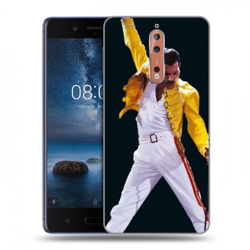 Дизайнерский пластиковый чехол для Nokia 8