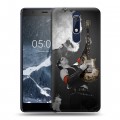 Дизайнерский пластиковый чехол для Nokia 5.1