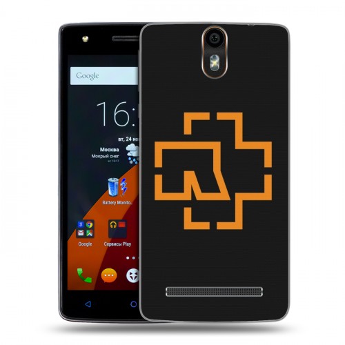 Дизайнерский силиконовый чехол для Wileyfox Storm