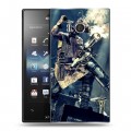 Дизайнерский пластиковый чехол для Sony Xperia acro S