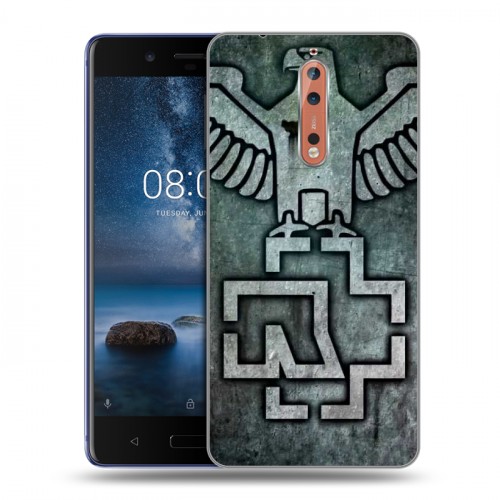 Дизайнерский пластиковый чехол для Nokia 8