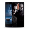 Дизайнерский пластиковый чехол для Nokia 8