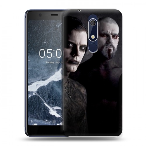 Дизайнерский пластиковый чехол для Nokia 5.1