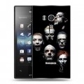 Дизайнерский пластиковый чехол для Sony Xperia acro S