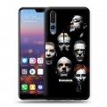 Дизайнерский силиконовый с усиленными углами чехол для Huawei P20 Pro