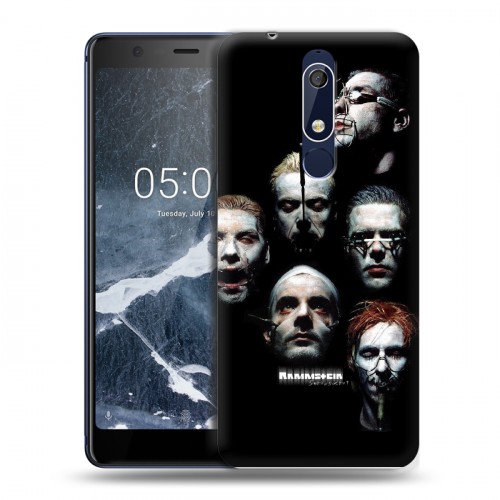 Дизайнерский пластиковый чехол для Nokia 5.1