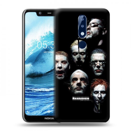 Дизайнерский силиконовый чехол для Nokia 5.1 Plus