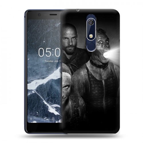 Дизайнерский пластиковый чехол для Nokia 5.1