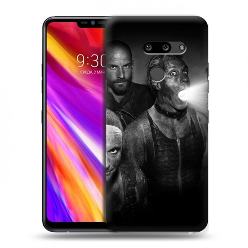 Дизайнерский пластиковый чехол для LG G8 ThinQ