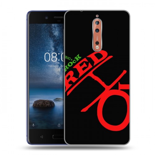 Дизайнерский пластиковый чехол для Nokia 8