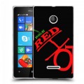 Дизайнерский пластиковый чехол для Microsoft Lumia 435