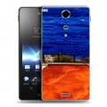 Дизайнерский пластиковый чехол для Sony Xperia TX