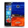 Дизайнерский пластиковый чехол для Microsoft Lumia 435