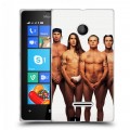 Дизайнерский пластиковый чехол для Microsoft Lumia 435