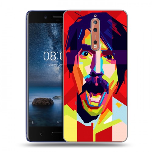 Дизайнерский пластиковый чехол для Nokia 8