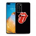 Дизайнерский силиконовый с усиленными углами чехол для Huawei P40