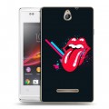 Дизайнерский пластиковый чехол для Sony Xperia E