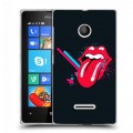 Дизайнерский пластиковый чехол для Microsoft Lumia 435